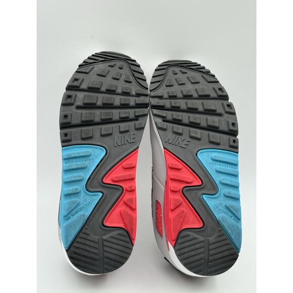 Nike Air Max 90 LTR (PS) White Chlorine Blue CD6867-108 Little Kids - Size 6Y - Picture 10 of 11